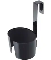 Yamazaki Hair dryer holder black W10 x D12 x H15 cm New Free Shipping