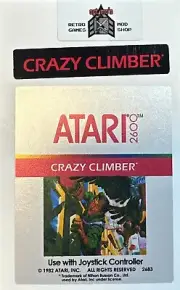 Atari 2600 Replacement Label - Crazy Climber