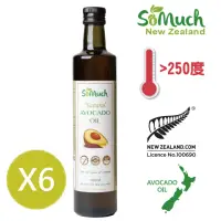 在飛比找momo購物網優惠-【壽滿趣-Somuch】紐西蘭頂級天然酪梨油(500mlx6