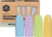 Ever Eco Silicone Popsicle Moulds 4 Pack