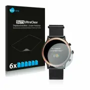 Fossil Julianna HR (5.Gen) Watch, 6 x Transparent ULTRA Clear Screen Protector