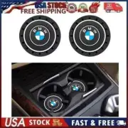 2 pk Cup Mat Car Drink Holder Insert Silicone Coaster Set for B-M-W Models Sty 1