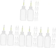 Sets Glue Dispenser Bottle Precision Tip Ml Small Container for Needle Applicator Diy Containers Pcs