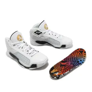 Nike 籃球鞋 Air Jordan XXXVIII FIBA PF 男鞋 白 金 世界盃 喬丹 AJ38 FN7482-100