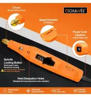Corded Rotary Tool Kit for Crafts, GOXAWEE Mini Power Tool with Cord,