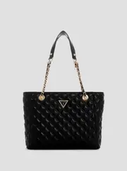 GUESS Women's Black Giully Small Tote Bag