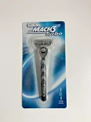 Gillette Mach 3 Turbo - 1 Razor & 1 Cartridge New 2001