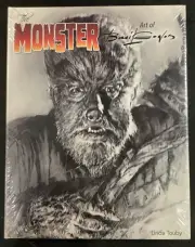 MONSTER ART OF BASIL GOGOS HC WOLFMAN LIMITED EDITON COVER HORROR COLLECTIBLE