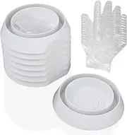 Katai - 8-Pack Bed Bug Trap Interceptors - Indoor White Bedbug & Insect Detector Traps for Funiture Legs
