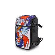 Skunk FaceOff Customizable Smell proof Fashion Backpack MINI - Koi Fish