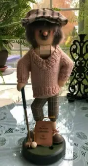 ZIM'S - NUTCRACKER - THE HEIRLOOM COLLECTIBLES LT ED 476/7500 - THE DUFFER(GOLF)
