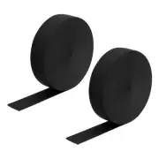 2pcs Elastic Bands for Sewing 1 Inch 10 Yards Black Knit Elastic Spool