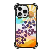 iPhone 16 Pro Bounce Case MagSafe Compatible Modern Foliage Escape 1 phone case