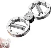 Boxing Forearm Trainer-360°Rotating Resistance, Arm Strength Trainer, Stainless Steel & Electroplated Finish, Easy to Clean, Available in 8 lbs Resistance for Home Gym Workouts