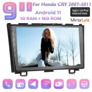 For Honda CRV 2007-2011 9" Android 11 Car Stereo Radio GPS Navi WIFI Head Unit (for: Honda)