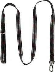 Leave for Dogs, Fluorescent Design for More Visibility Dressage Collar Robust Dog, Adjustable Lanyard with Secure Locking for Walking, Shopping or Camping