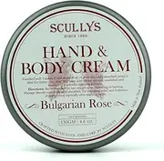 Scullys Rose Moisturising Hand & Body Cream - 130gm with Lanolin Oil