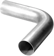 Kooks Headers 4-1/2" 304 Stainless 90 Degree Bend. 16 Ga Mandrel Bent Tubing. 4.50" CLR - 90-450-45-16-304SS