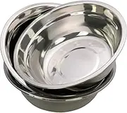 Dehouse Metal Mixing Bowls, Stainless Steel Serving Bowl, Set of 4