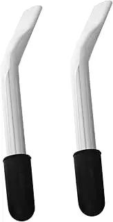 2pcs Wheelchair Brake Lever Extenders for Enhanced Control Durable Iron Design Fit for Various Wheelchair Models Reliable Replacement Brake Parts Sturdy and Long Lasting