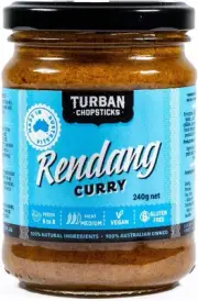 Turban Chopsticks Rendang Curry Paste 240 G