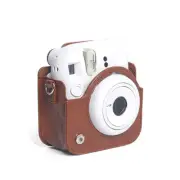 For Instax Mini 12 Case Camera Bag PU Leather Camera Case With Shoulder Strap