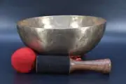 F Note Heart Chakra Antique Singing Bowl Set-9" Chakra Tuned Healing Sound Bowl