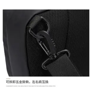 【kingkong】休閒潮流運動胸包 USB充電單肩包 斜背包 側背包