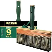 Kingorigin 9 inch 1 Piece Deck Stain Brush Work with Stain,Paint and Sealers，Wall Brush,Paint Brush,Clean Brush