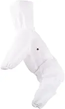 OSALADI Pet Dog Outdoor Coat Sun Lightweight Breathable Suit for Puppies Design for Comfortable Wear White
