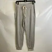 SPLENDID Drawstring Jogger Pants Women's Size S Heather Gray RF8A16G