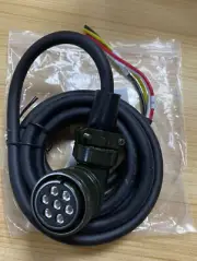 1Pcs New MR-PWCNS2-3M For J2S Series Servo Motor Power Cable 24-10S 7Pin 3M