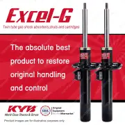 2x Front KYB Excel-G Shocks for Volkswagen Passat 3C Touran 1T Jetta 1K Eos 1F