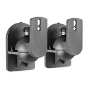 Satellite Speaker Adjustable Pivot Wall or Ceiling Brackets Pair up to 3kg