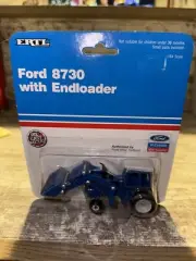 1/64 Scale Ford 8730 Tractor With Loader Die-Cast Ertl