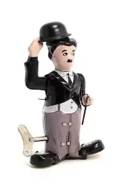 Charlie Chaplin Tin Toy - Wind up