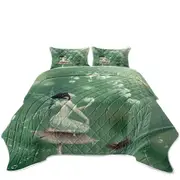 Snail and Cute Little Fairy the Lily of the Valley Coverlet