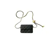 B26 Black Lipstick Chain Small Square Bag Rhombus Shoulder Messenger Bag Women