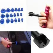 Car Autos T-Bar Body Panel Paintless Dent Pit Repair Tool Lifter Puller 18x Tab