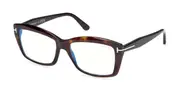 Tom Ford FT6065-B Blue-Light Block 052 Men's Glasses Tortoiseshell Size 55 - Private Health Rebate - Blue Light Block Available