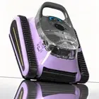 2025 Automatic Robotic Pool Cleaner Cordless Robotic Pool Vacuum Wall Climbing