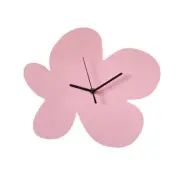 Minimalists Flower Wall Clock Battery Operated for Home Decoration Timepieces