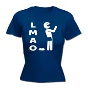 Lmao - Funny Novelty Womens T-Shirt T Shirt Tshirt