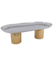Godinger Gilded Oval Serving Platter