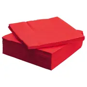 FANTASTISK paper napkin, red, 40x40 cm