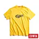 EDWIN 網路獨家 復古可樂字形短袖T恤-中性-亮黃色