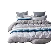 All Size Bed Doona Quilt Duvet Cover Set Blue Mind