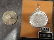 NOS Vintage Sterling Silver Charm Bridesmaid LaMode Disc