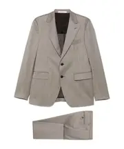twill suit IT48 light brown