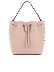 Valentino Garavani Rockstud Leather Bucket Bag